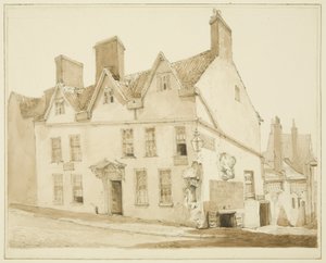 Ecke Pipe Lane und Frogmore Street von George Orleans Delamotte