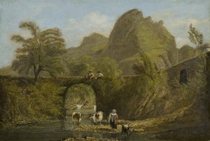 Dynas Rock und Brücke