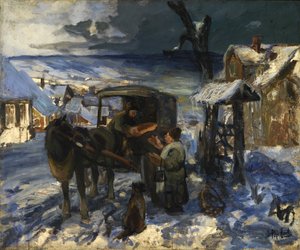 Dorfszene
