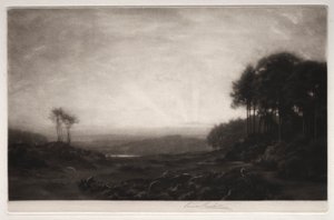 Landschaft von George Percival Gaskell