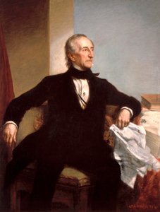 Offizielles Porträt von Präsident John Tyler von George P. A. Healy von George Peter Alexander Healy