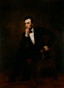 Porträt von Abraham Lincoln, ca. 1866-70 von George Peter Alexander Healy