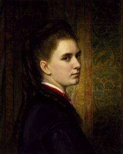 Porträt von Maria Healy, der Tochter des Künstlers, um 1871 von George Peter Alexander Healy