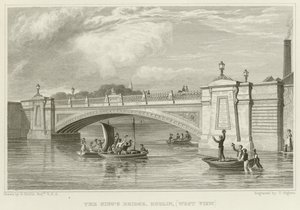 Die Königliche Brücke in Dublin von George Petrie
