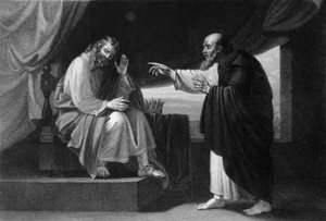 Und Nathan sagte zu David, Du bist der Mann, um 1840