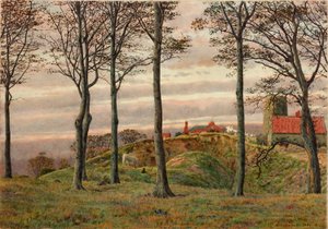 Windmills Hill, Gateshead, 1864 von George Price Boyce