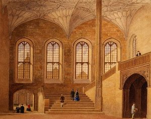Die Halle der Christ Church, Oxford von George Pyne
