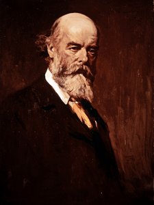 Porträt von Sir Oliver Joseph Lodge