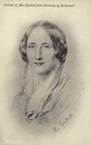 Mrs. Gaskell (1810-1865), englische Romanautorin und Kurzgeschichtenschreiberin von George Richmond