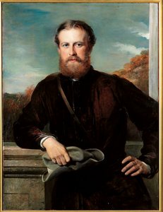 Porträt von John Scott, 3. Earl of Eldon von George Richmond