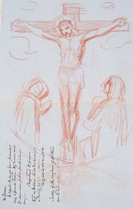 Studie der Kreuzigung, ca. 1857