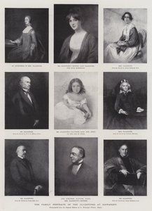 Die Familienporträts der Gladstones in Hawarden