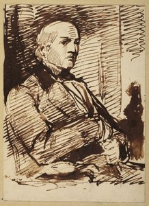 Der sitzende Mann von George Richmond