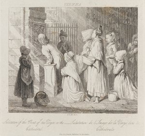 Grüßende Jungfrau, Wien, c.1821