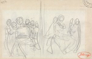 Eine Mutter und Kinder: Zwei Studien von George Romney