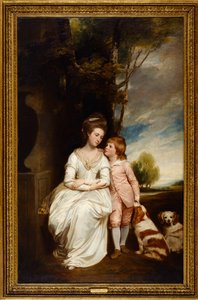 Anne Gräfin von Albemarle und ihr Sohn