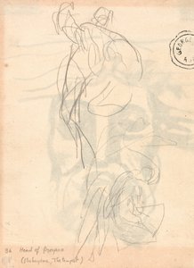 Umhangfigur im Sprung von George Romney
