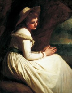 Emma Hart, später Lady Hamilton von George Romney
