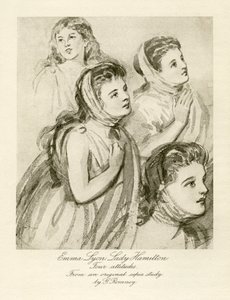 Emma Lady Hamilton von George Romney