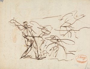 Figurenkompositionsstudie 25 von George Romney