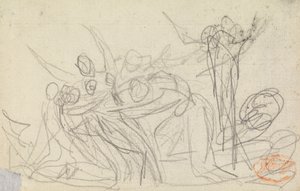 Figurenkompositionsstudie 36 von George Romney