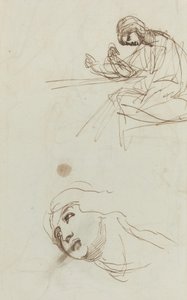 Figurenstudien [verso] von George Romney