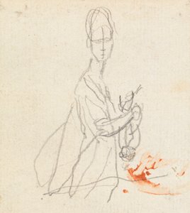 Figurenstudie 5 von George Romney