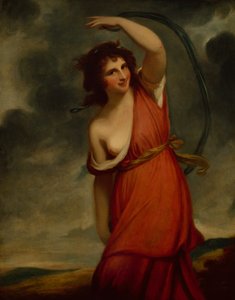 Lady Hamilton als Fröhlichkeit