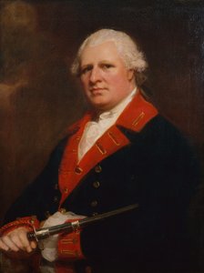 Porträt von Oberst Patrick Duff von George Romney
