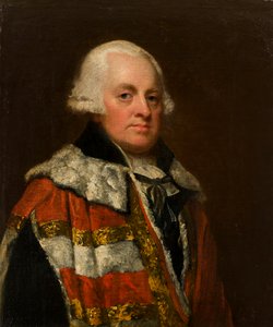 Porträt von Henry, 1. Lord Bradford von George Romney