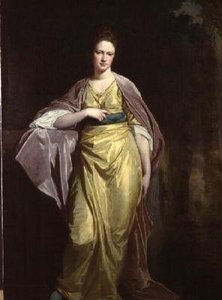Porträt von Mrs. Ellen Morewood von George Romney