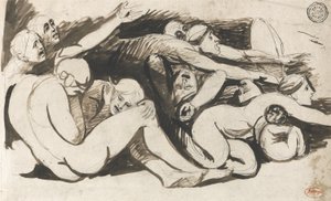 Gefängnisszene von George Romney