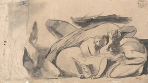 Gefängnisszene von George Romney