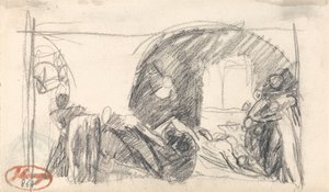 Gefängnisszene von George Romney
