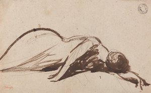 Liegende Frau von George Romney