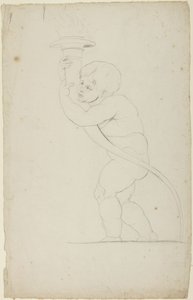Putto mit Fackel von George Romney