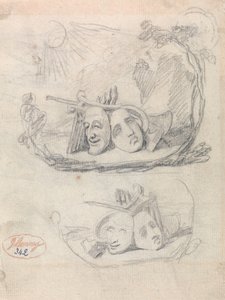 Richard Cumberland Frontispiz von George Romney