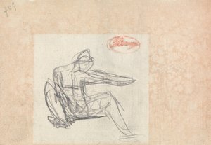 Sitzende Figur