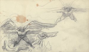 Skizzenbuchzeichnung von George Romney