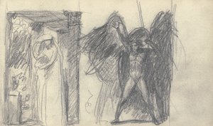 Skizzenbuchzeichnung von George Romney