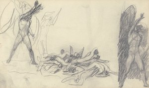 Skizzenbuchzeichnung von George Romney