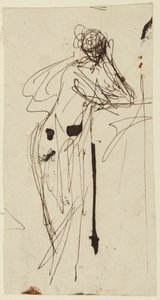 Stehende weibliche Figur von George Romney
