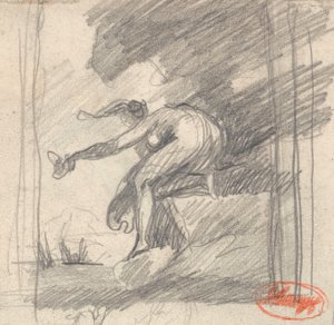 Studie für Susan, als die Meere tobten von George Romney