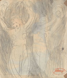 Zwei weibliche Figuren von George Romney