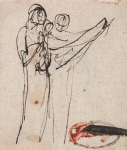 Zwei stehende Figuren