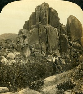 Cathedral Rock, Buffalo Ranges, Victoria, Australien, um 1909 von George Rose