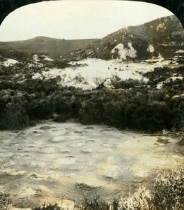Der Porridge-Topf, Whaka, Rotorua, Neuseeland, c1909 von George Rose