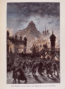 Eine immense Klarheit vertrieb die Schatten der Nacht (Seite 330) in „Michel Strogoff“ von Jules Verne