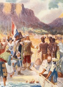 Die Landung von Van Riebeck von George Salisbury Smithard