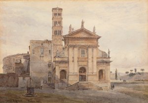 Basilika di Santa Francesca Romana, Rom von George Samuel Elgood